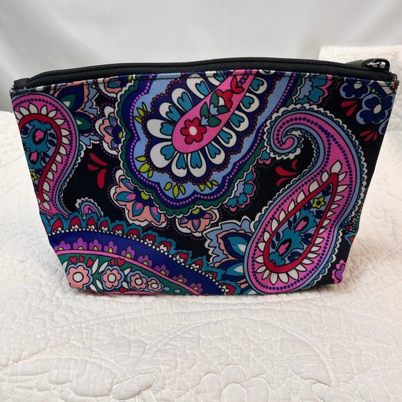 Vera Bradley Women's Multicolored Make Up Travelling Vacation Bag - Picture 2 of 10